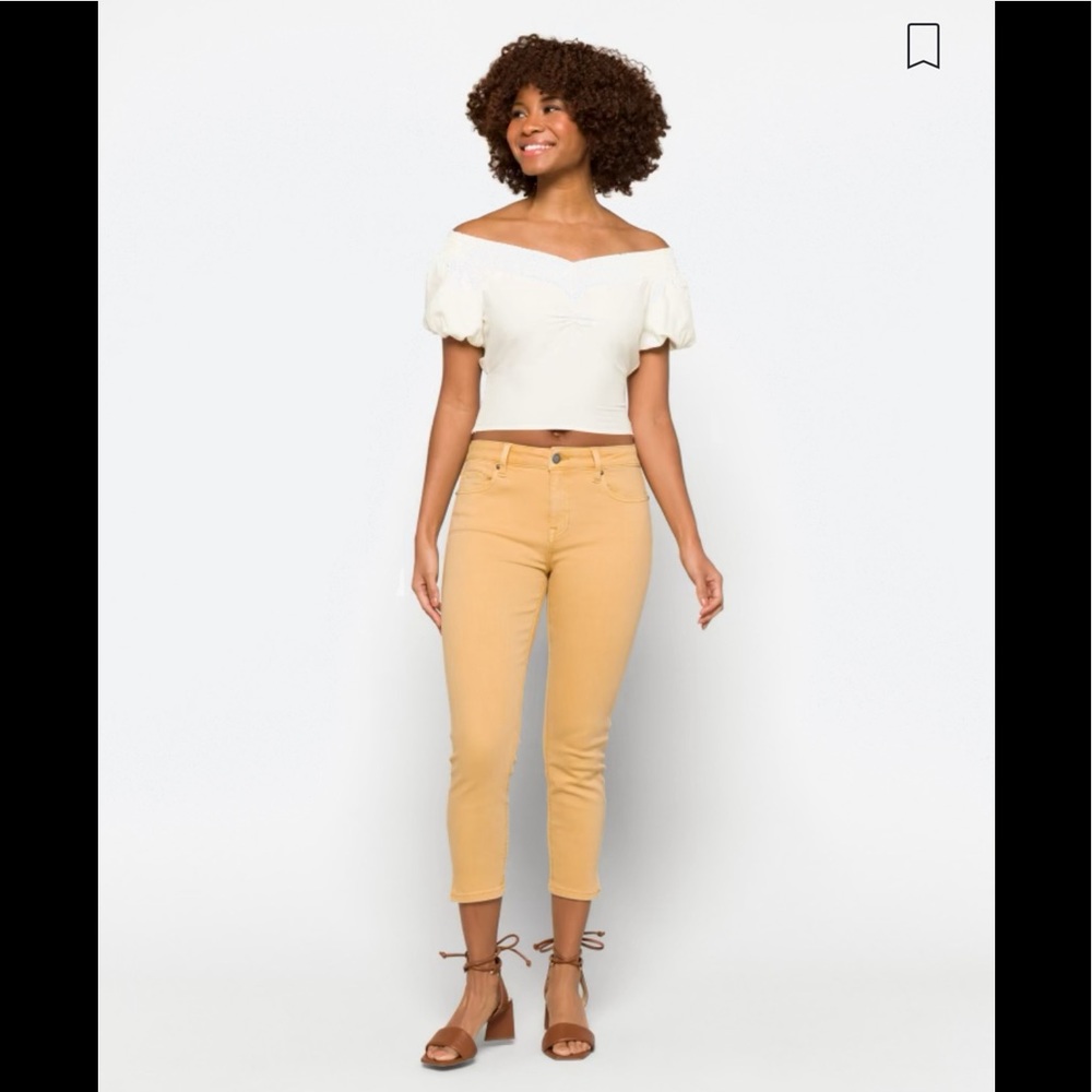 Cosmic Blue Love pants, size 25